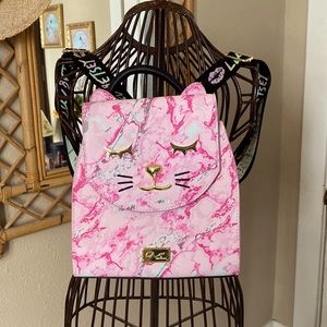 Betsey Johnson Backpack purse Cat Lovers Nwot